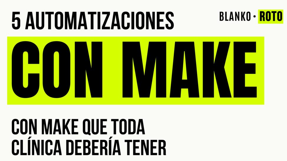 5 automatizaciones con make